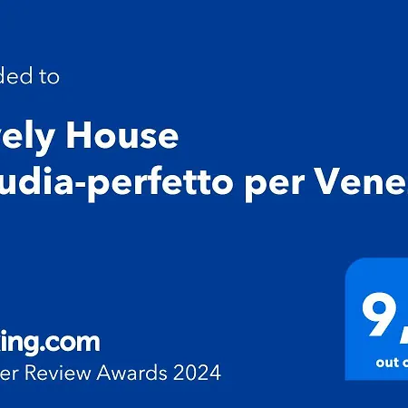 Apartment Lovely House Claudia-perfetto Per Venezia *